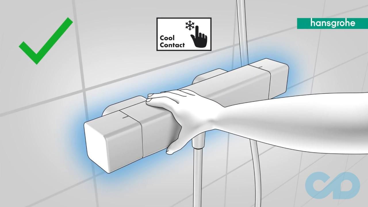 цена Термостат для душа Hansgrohe Ecostat E 15773000