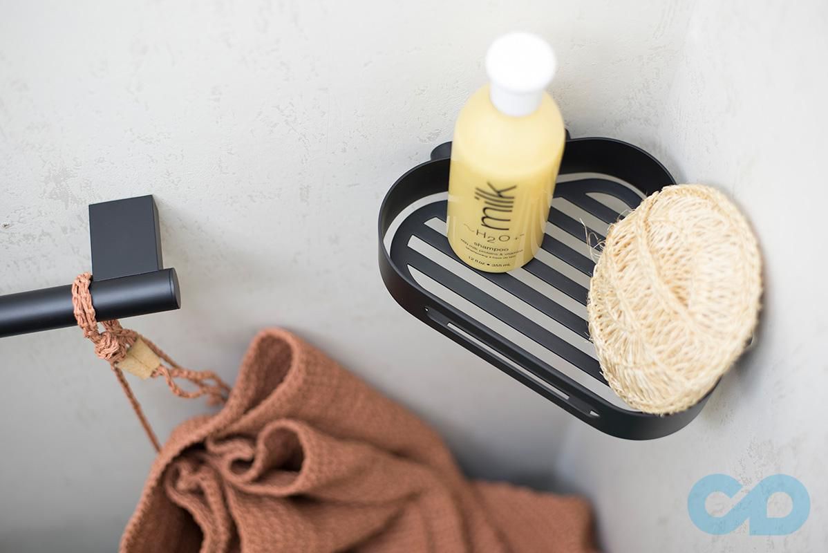 Поличка для ванної Sonia S5 Black 176519