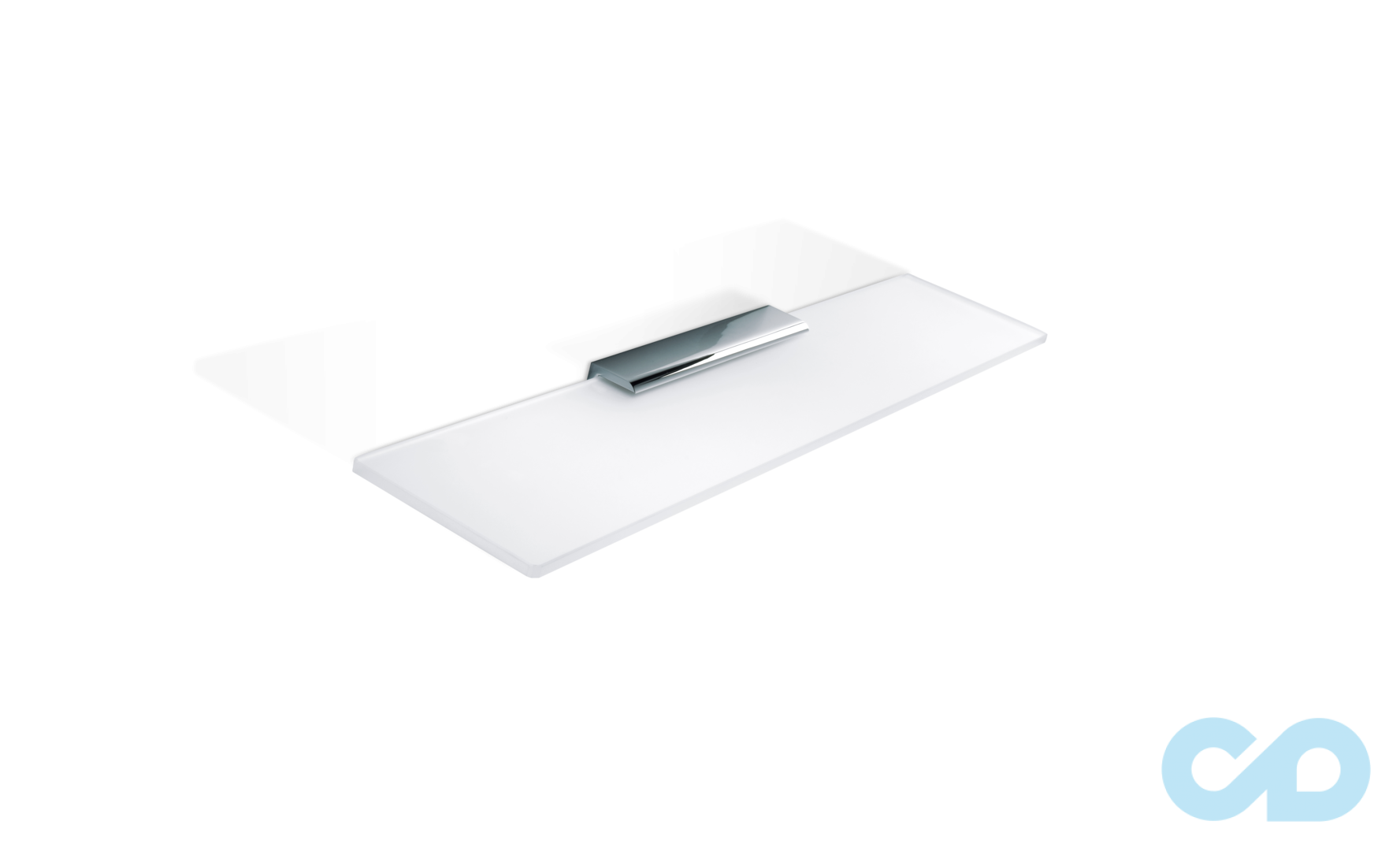 Настінна скляна полиця TUBE TB GLA80 0541500