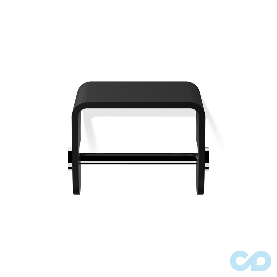 Настінний тримач туалетного паперу BLACK STONE TPH4 0974564