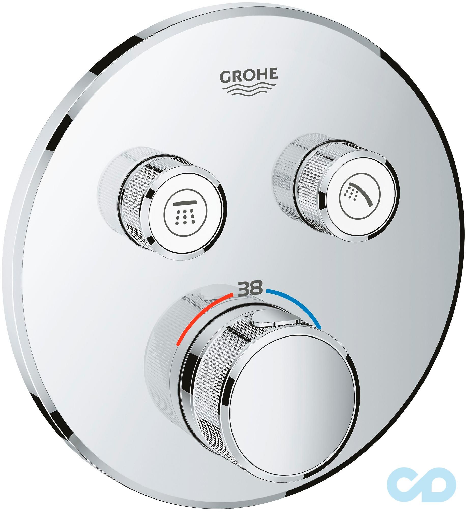 Душова система Grohe Grohtherm SmartControl Cube 34614SC1 ціна
