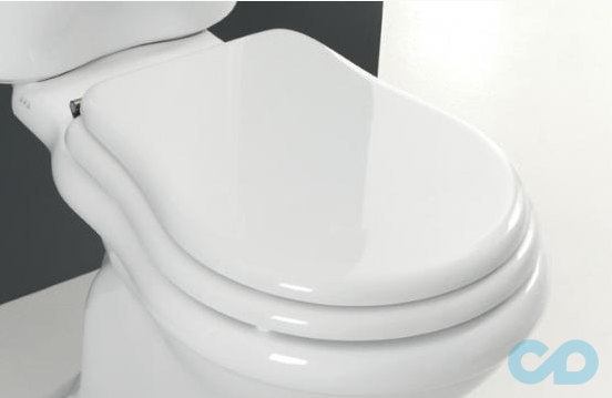 купить Сиденье для унитаза с Soft-Close белое/хром	AXA Contea AA0601F