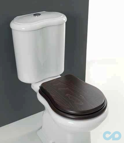 ціна Сидіння для унітазу з Soft-Close дерев'яне/хром AXA Contea AC0697F