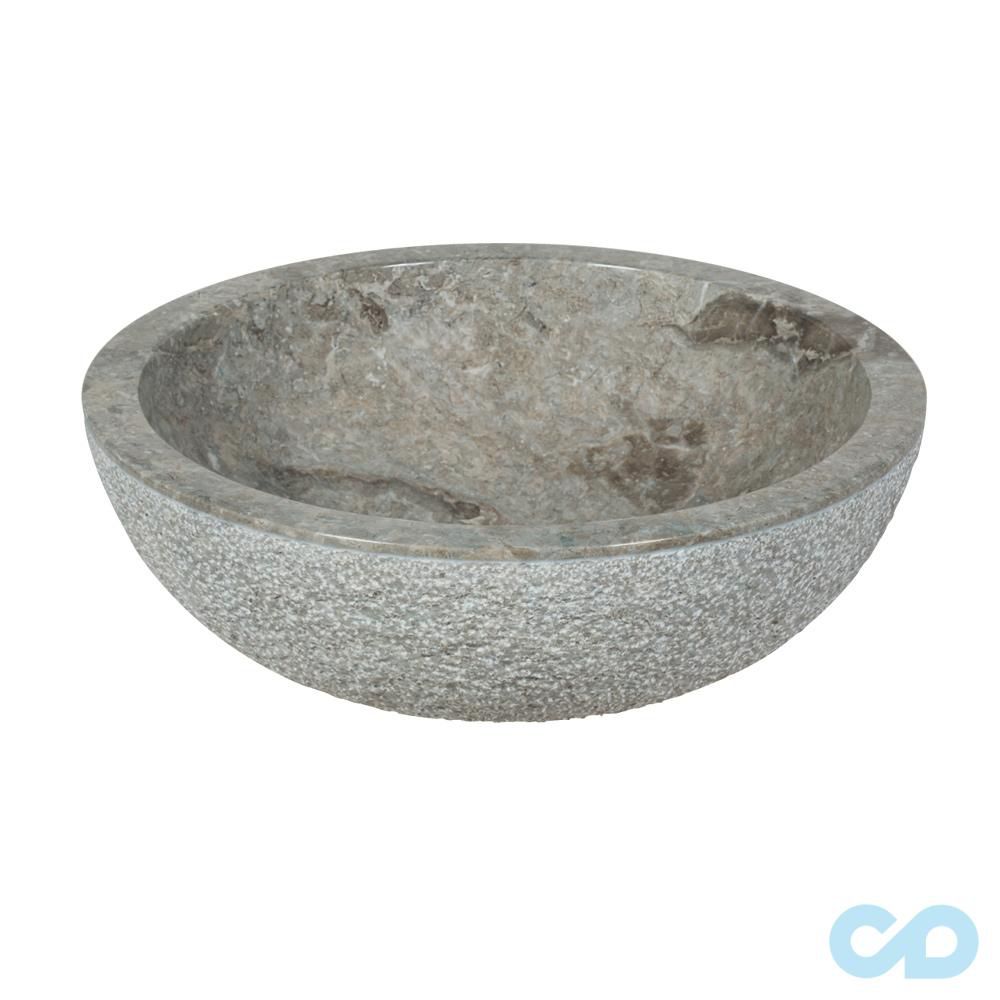 Накладна раковина з натурального каменю 450 x 450 Imso ISLATOGRI