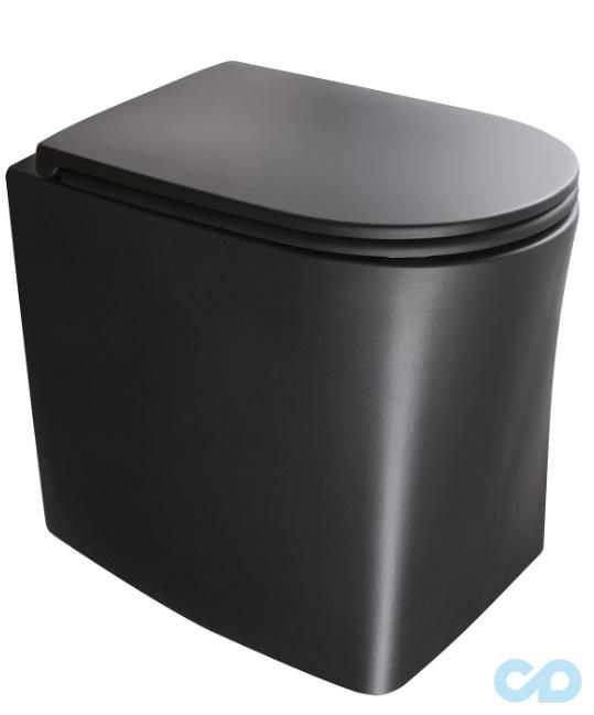 купити Сидіння до унітазу AXA DP AF8407 чорне матове