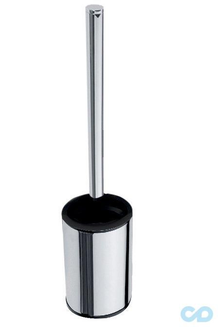 Туалетна щітка з власником Bemeta Omega 104913152 хром для підлоги