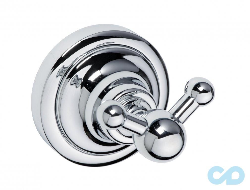 Гачок Bemeta Retro 144306032 хром подвійний