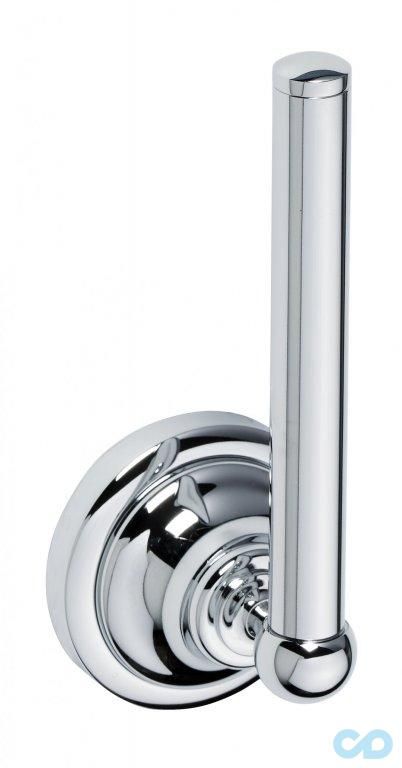 Тримач туалетного паперу Bemeta Retro 144312032 хром вертикальний