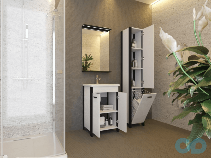 параметри Тумба з умивальником Juventa Brooklyn Br-65 біла