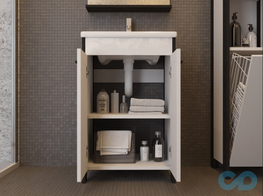 Тумба з умивальником Juventa Brooklyn Br-65 біла фото 12