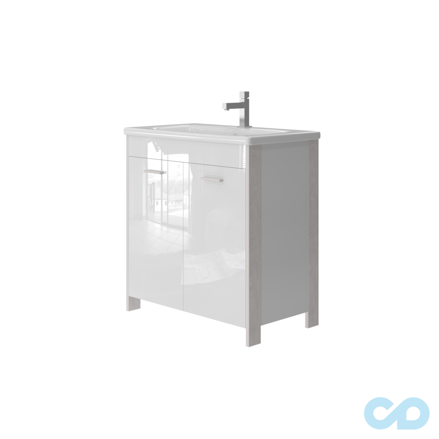 Тумба з умивальником Juventa Brooklyn Br-80 біла