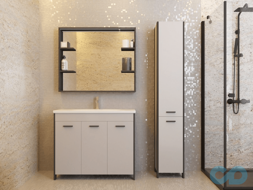 купити Тумба з умивальником Juventa Brooklyn Br-100 біла (з кошиком