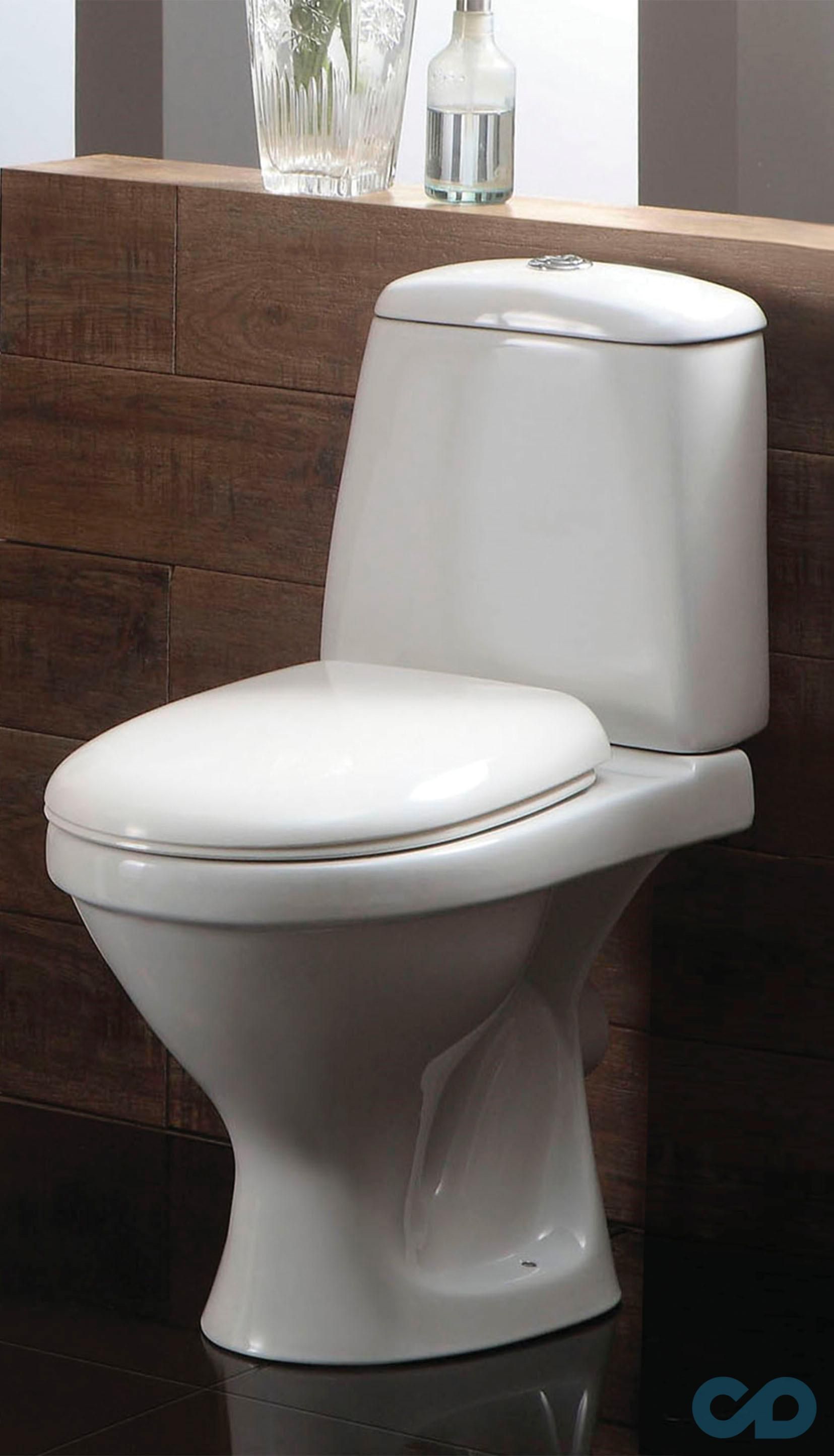 Унитаз-компакт напольный Q-tap Lori WHI 2018P