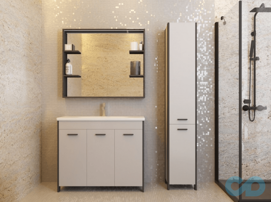 Дзеркало Juventa Brooklyn BrM-100 чорне купити