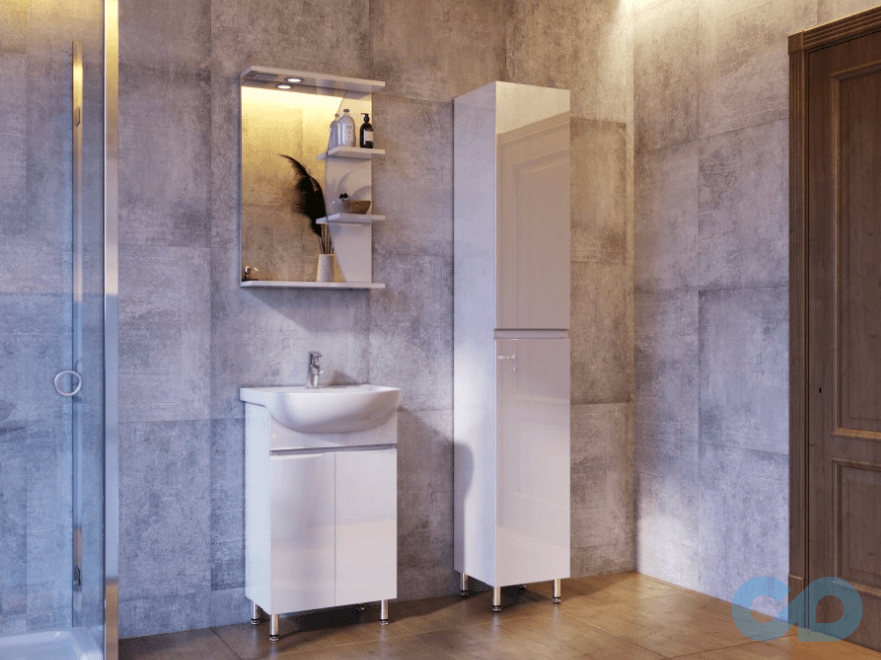 ціна Тумба з умивальником Juventa Monika M1-55 біла