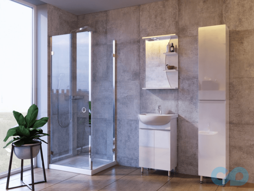 Тумба з умивальником Juventa Monika M1-55 біла купити