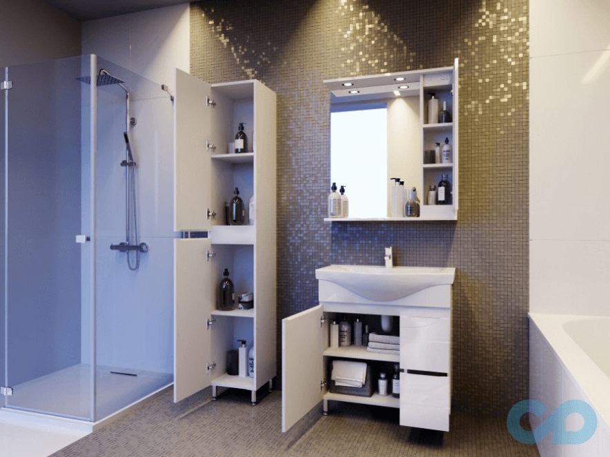 Тумба з умивальником Juventa Monika M3-65 біла купити