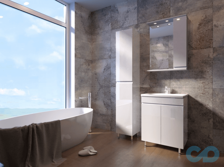 купити Дзеркало Juventa Monika МШН32-65 біле праве