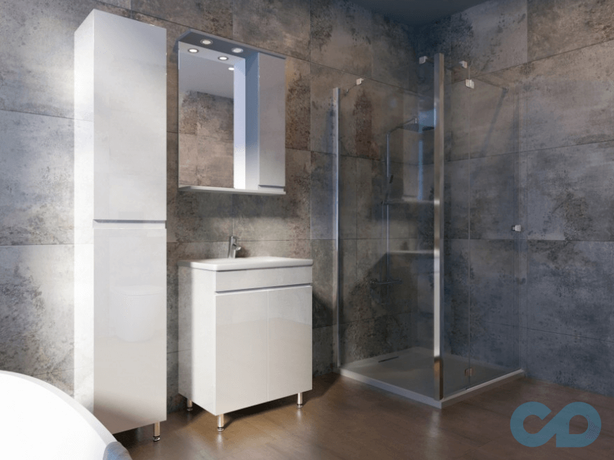 Дзеркало Juventa Monika МШН32-65 біле праве купити