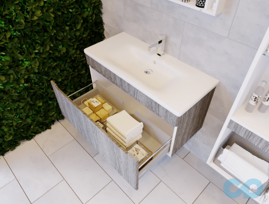 Тумба с умывальником Juventa Tivoli Tv-65 красная цена