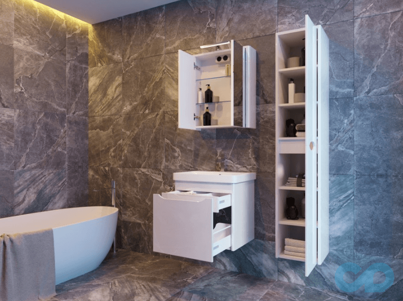 Тумба з умивальником Juventa Livorno Lvr-60 біла ціна