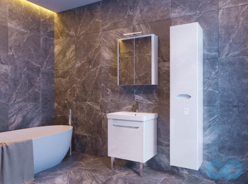 ціна Тумба з умивальником Juventa Livorno Lvr-60 біла