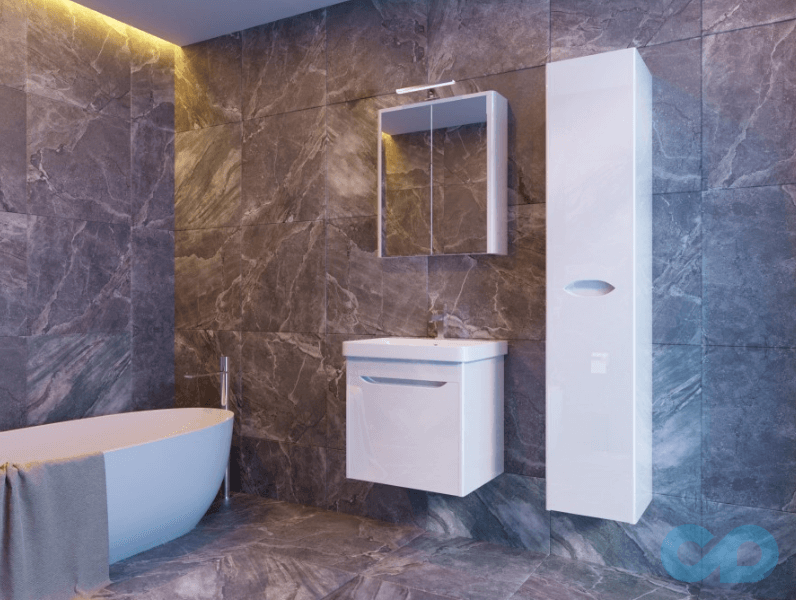 купити Дзеркальна шафа Juventa Livorno LvrMC-60 білий