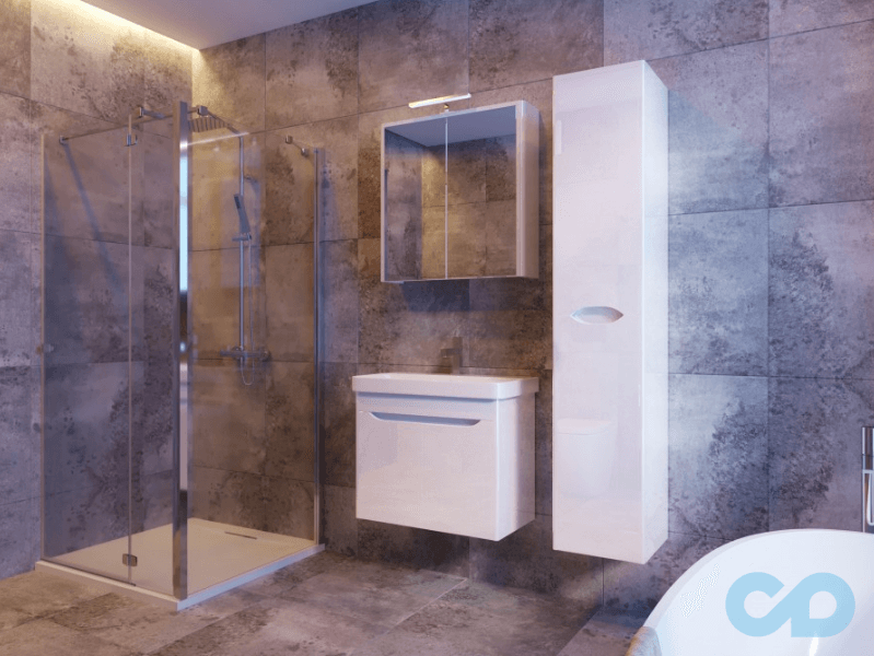 купити Дзеркальна шафа Juventa Livorno LvrMC-70 білий