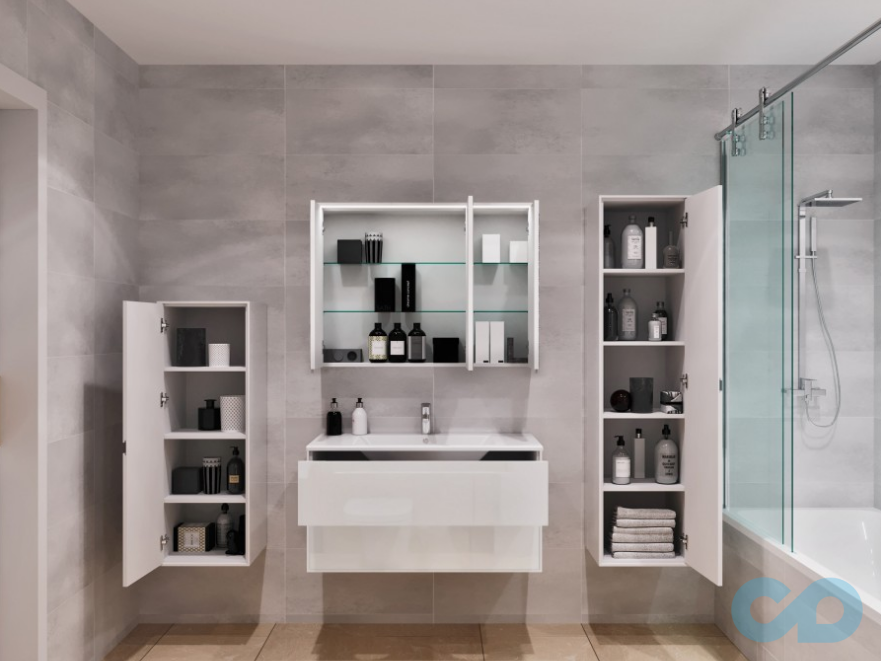 Пенал Botticelli Sequetto SQP-114 білий ціна