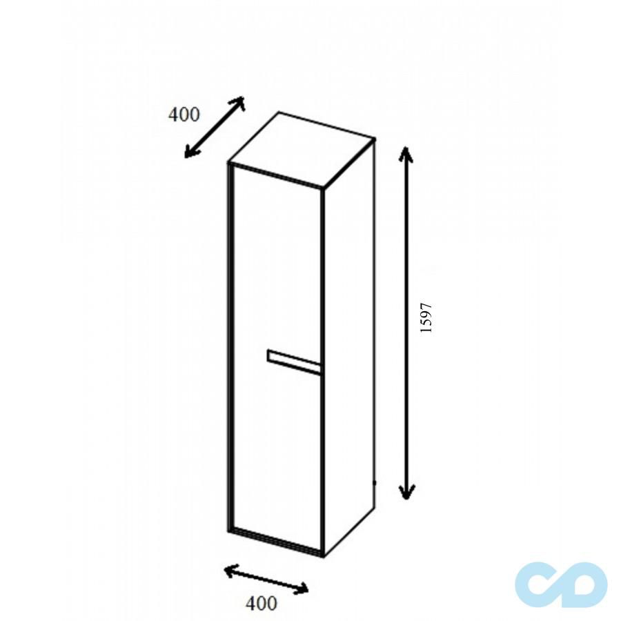 креслення Пенал Botticelli Sequetto SQP-160 білий
