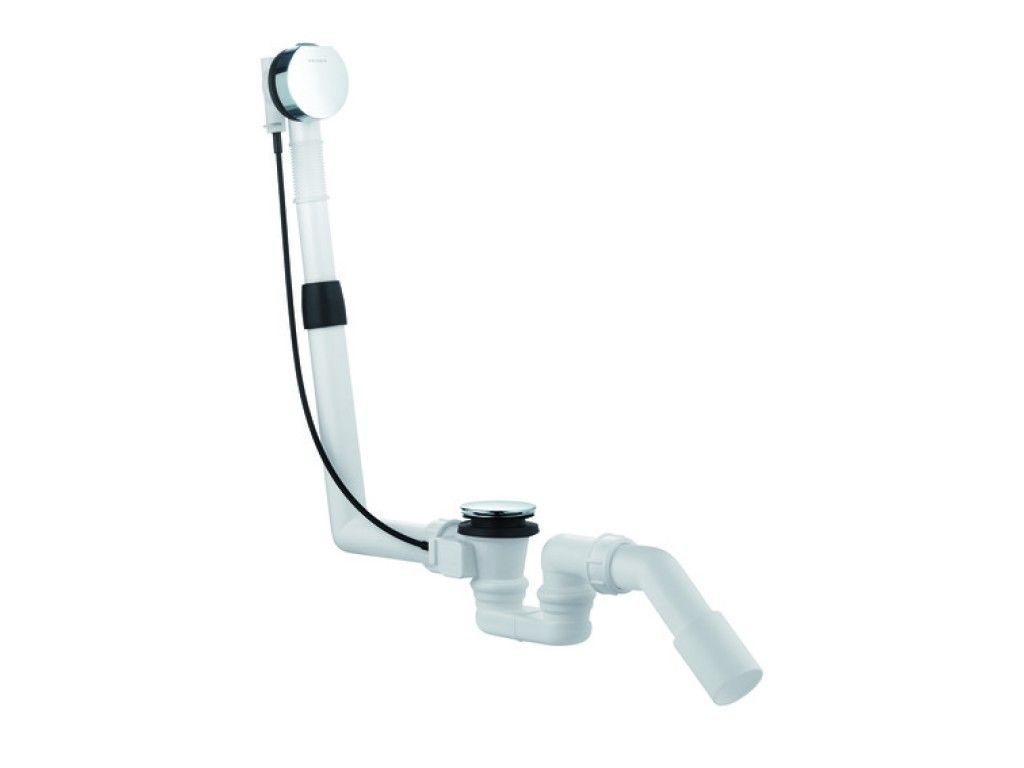 Злив-перелив Kludi Rotexa 2000 2140605-00 хром білий