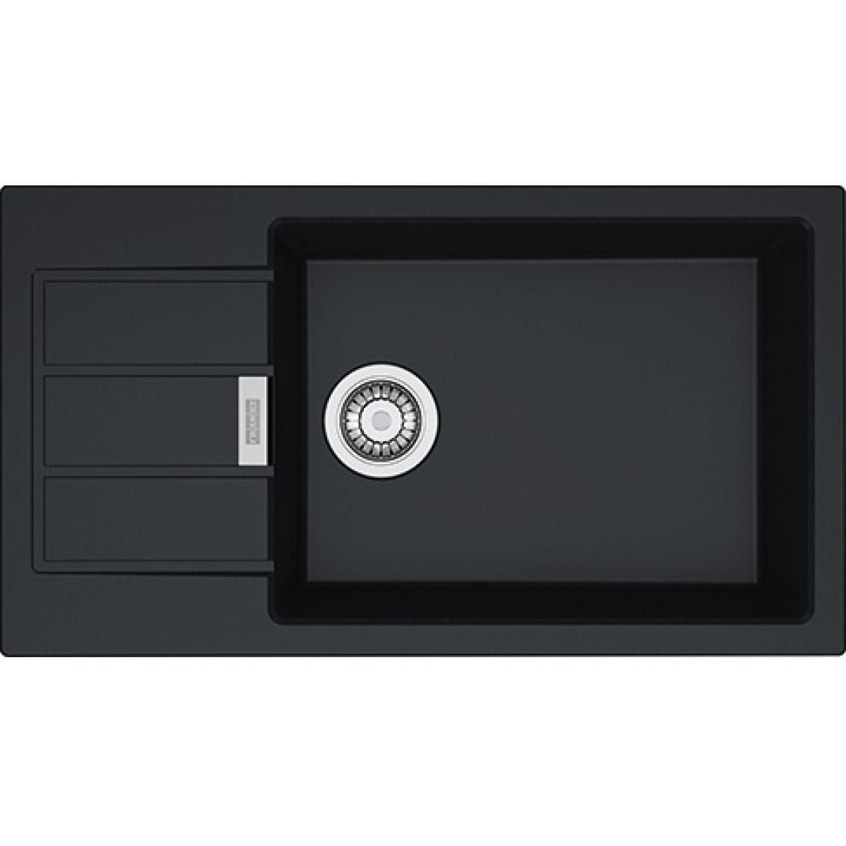 Кухонная мойка Franke SID 611-78 XL SLIM (114.0497.960) черный тектонайт