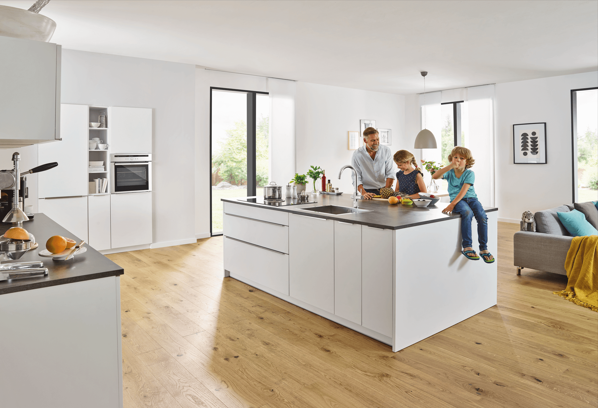 Кухонний змішувач з фільтром Grohe Blue Home 31455001 ціна