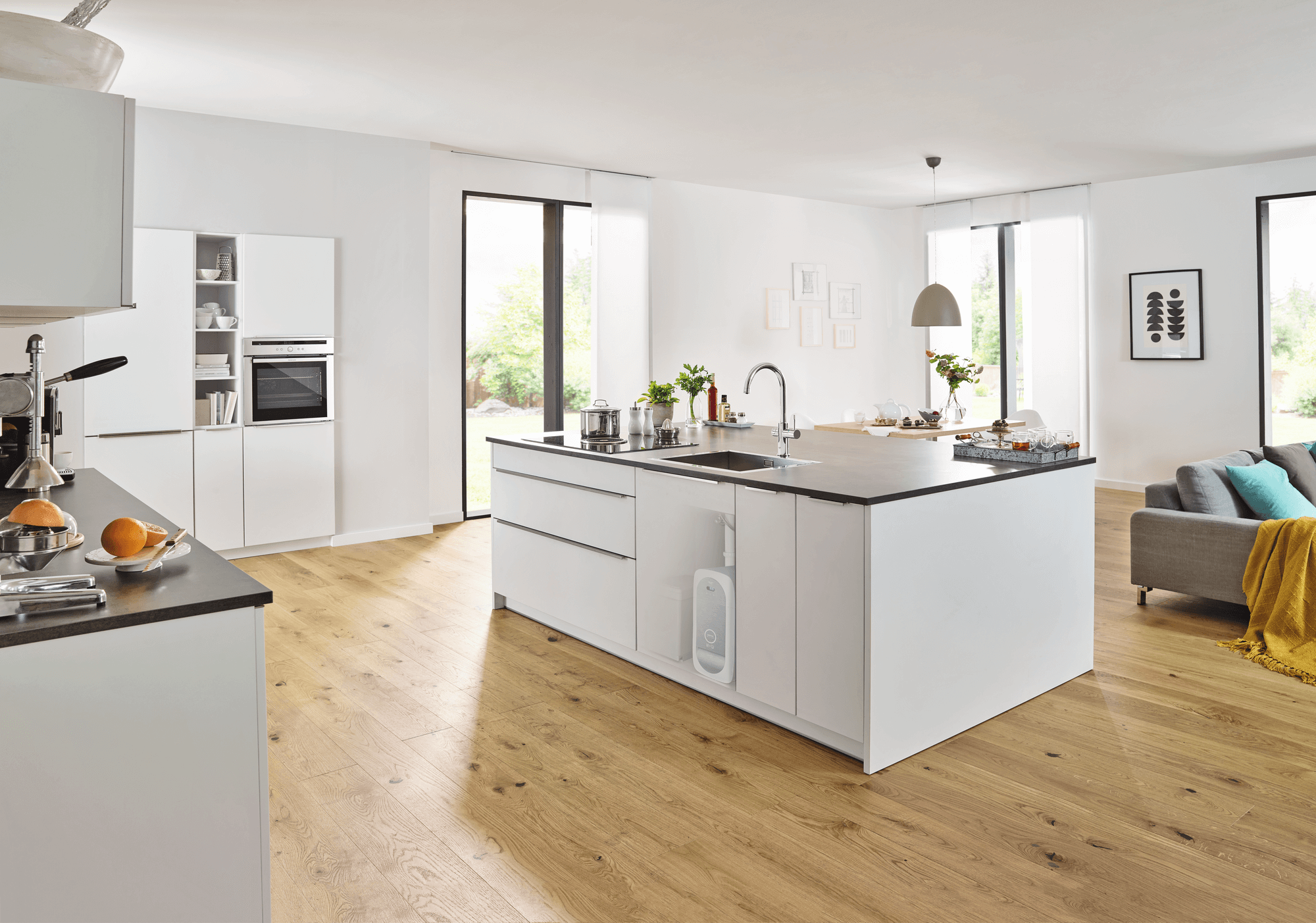 параметри Кухонний змішувач з фільтром Grohe Blue Home 31455001