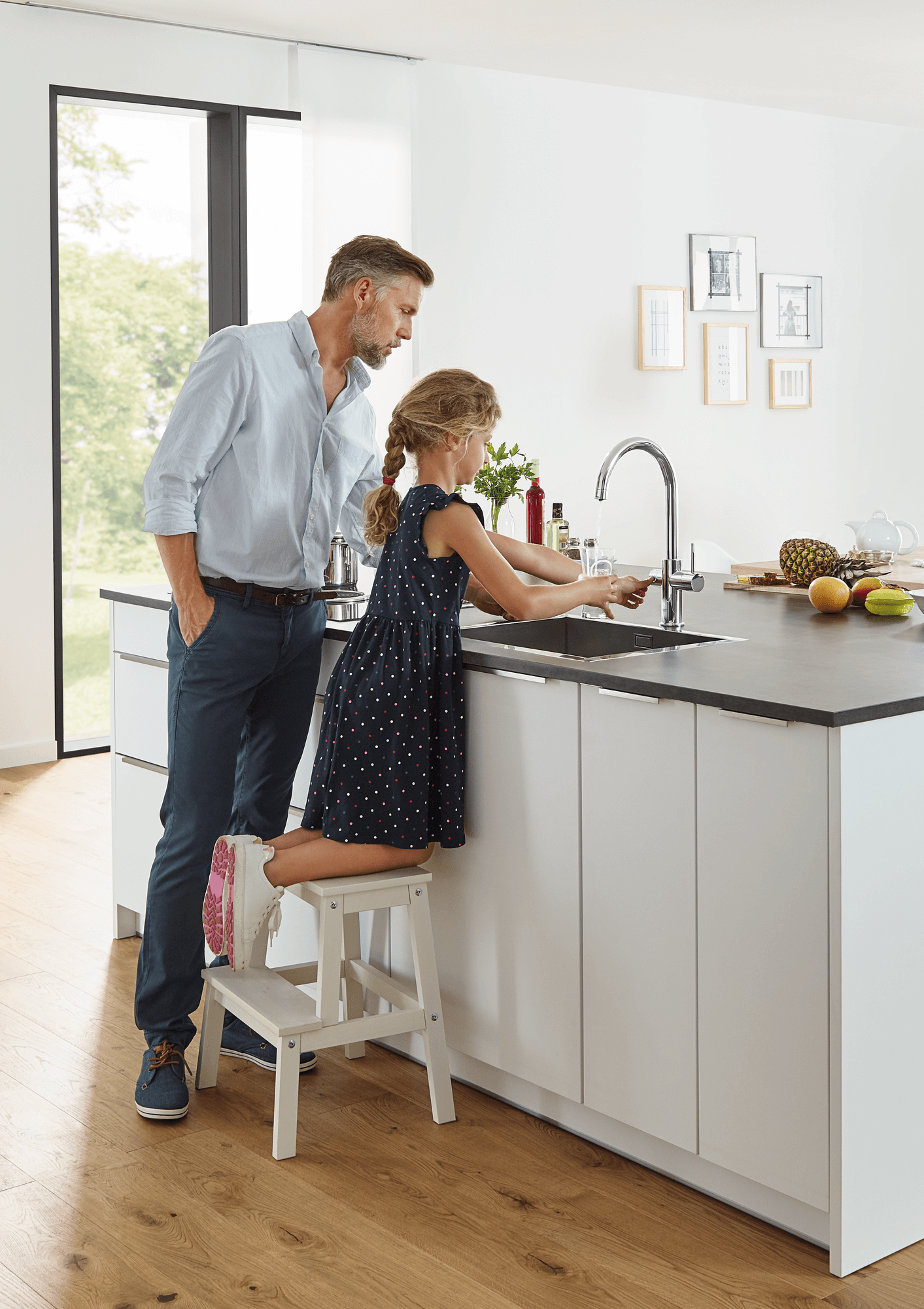 Кухонний змішувач з фільтром Grohe Blue Home 31455001 купити