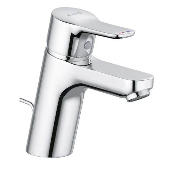Змішувач Kludi Pure & Easy 372860565 для раковини з донним клапаном хром
