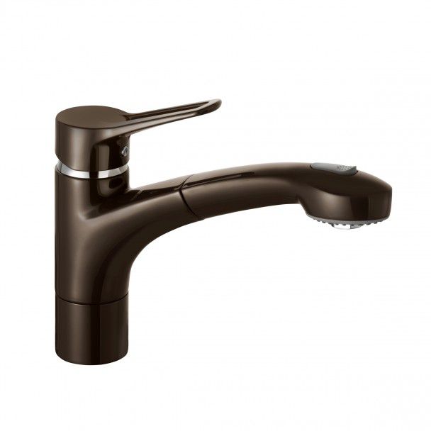 Змішувач для кухні Kludi mx 399418262 мокка/хром