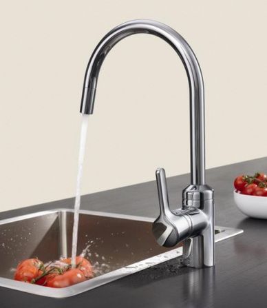 купити Кухонний змішувач Kludi Bingo Star 428570578 з байонетним кріпленням хром