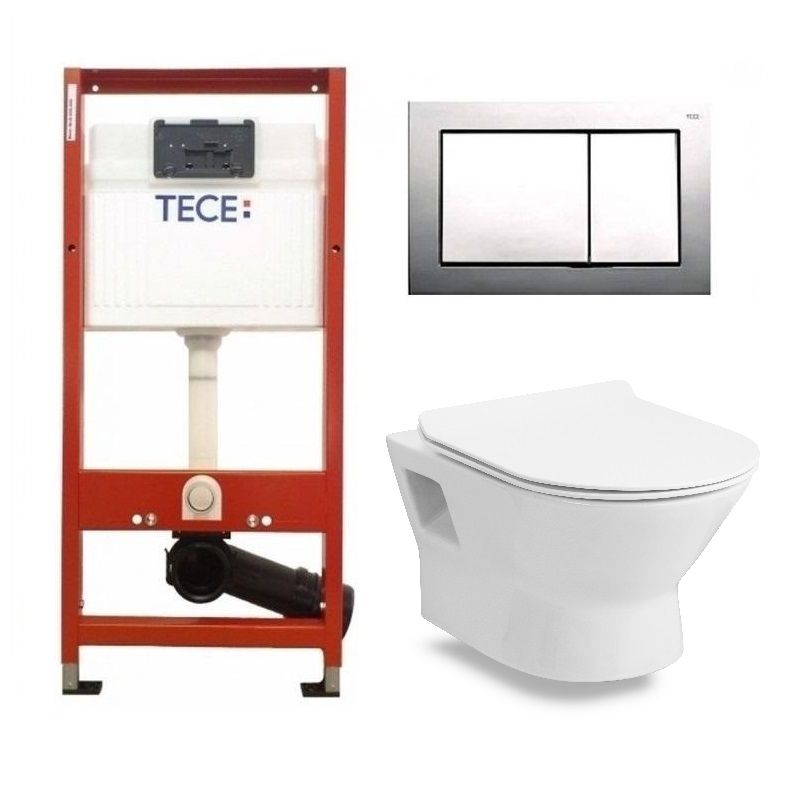 Інсталяція Tece Base 9400006 з підвісним унітазом Volle Fiesta New R 13-77-034