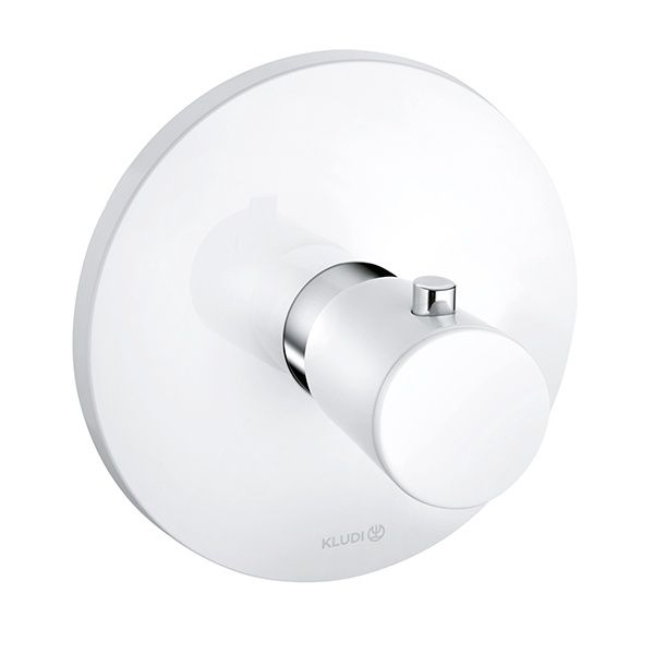 Змішувач для душа Kludi Balance 527299175 з термостатом білий