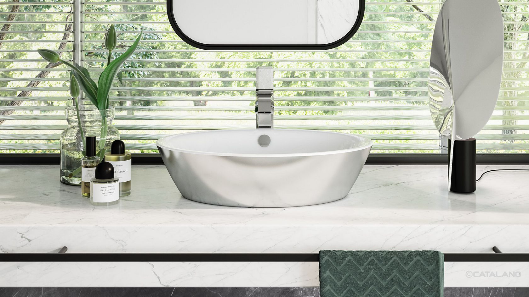 купити Накладна раковина Catalano Gold & Silver 170VLNBA