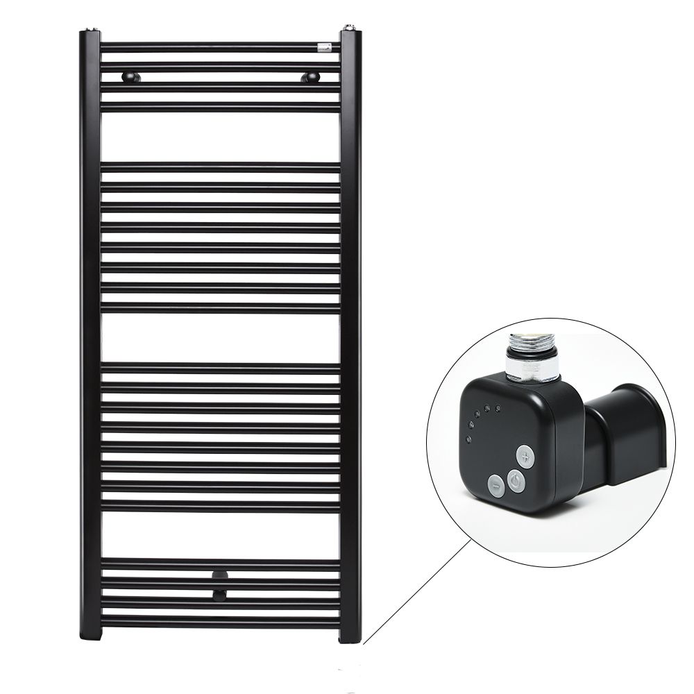 Електрична сушарка для рушників Zehnder Virando AB-120-050-9017-HEC-HID