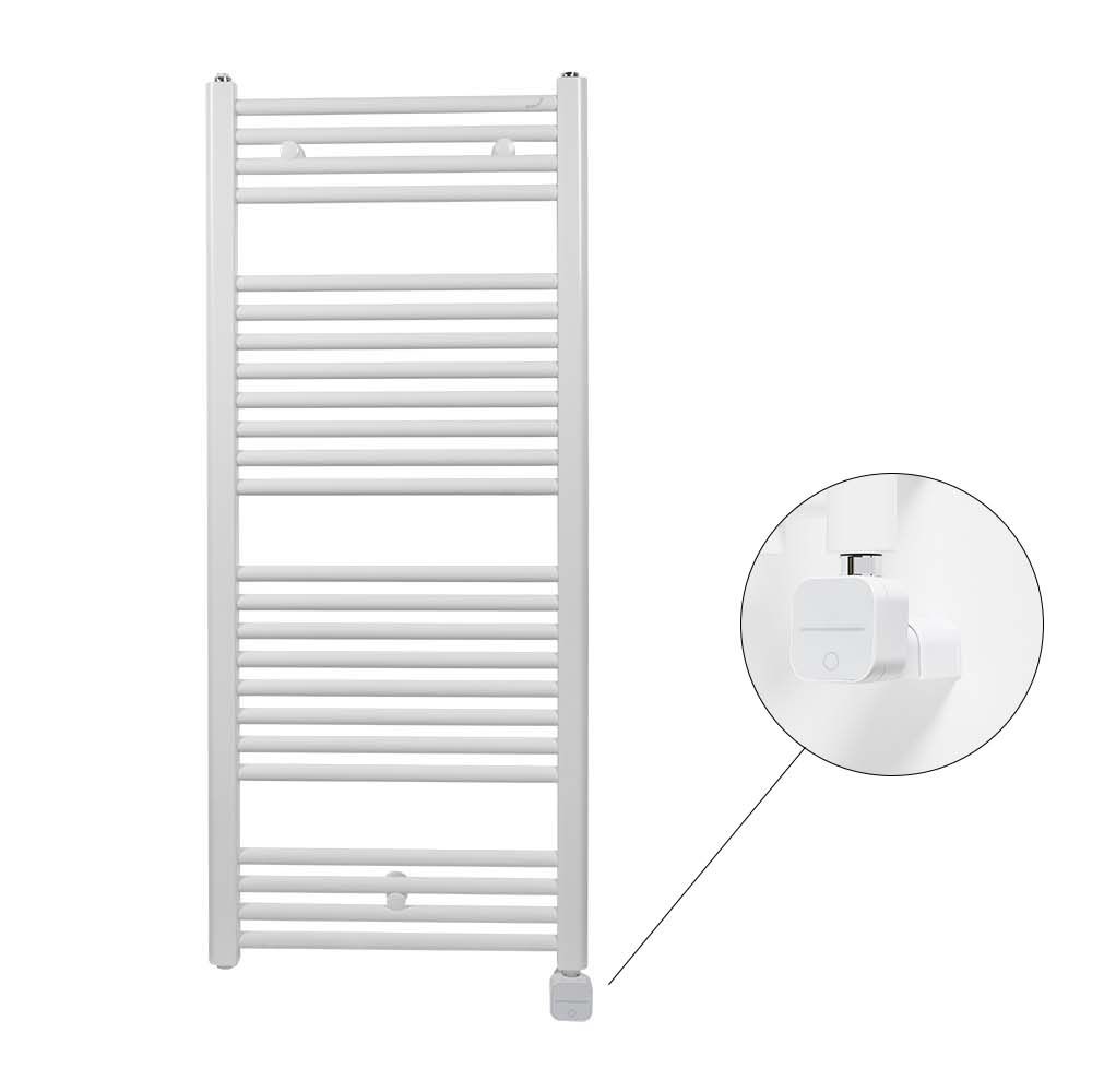 Електрична сушарка для рушників Zehnder Virando AB-120-050-9016-NEX-HID