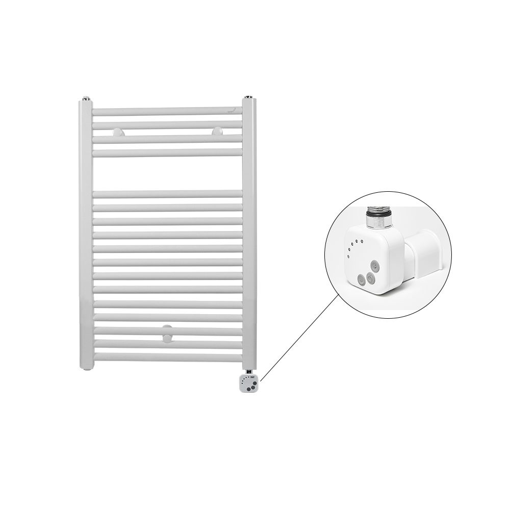 Електрична сушарка для рушників Zehnder Virando AB-080-050-9016-HEC-HID