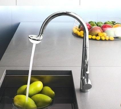 Кухонний змішувач Nobili Luce LC00117CR з підсвічуванням ціна