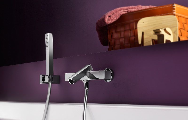 купити Змішувач з термостатом для ванни з душем Nobili Tower TW00010CR