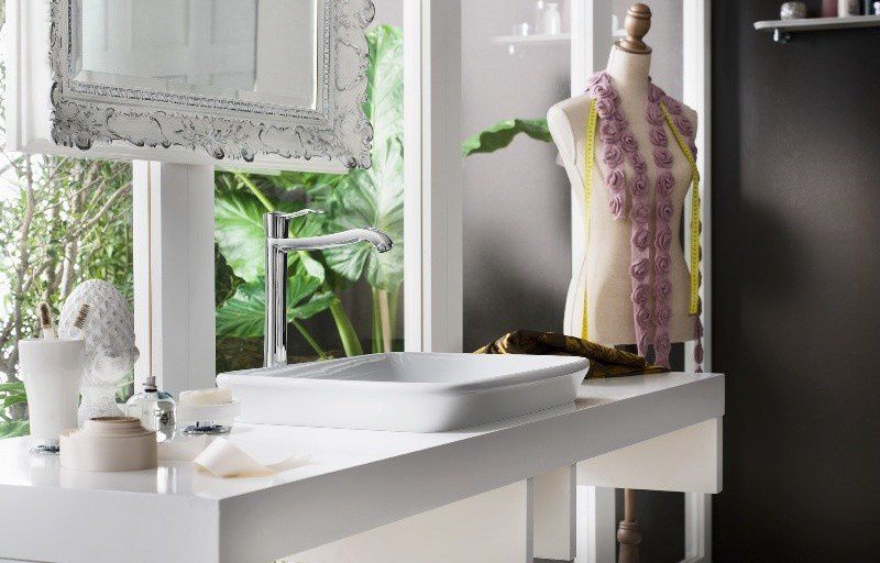 ціна Змішувач для раковини Nobili Sofi SI98128/2CR високий