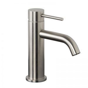 Змішувач для раковини Nobili Live LV00118/2IX нержавіюча сталь