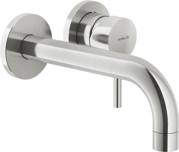 Змішувач для раковини Nobili Live LV00199/1IX нержавіюча сталь