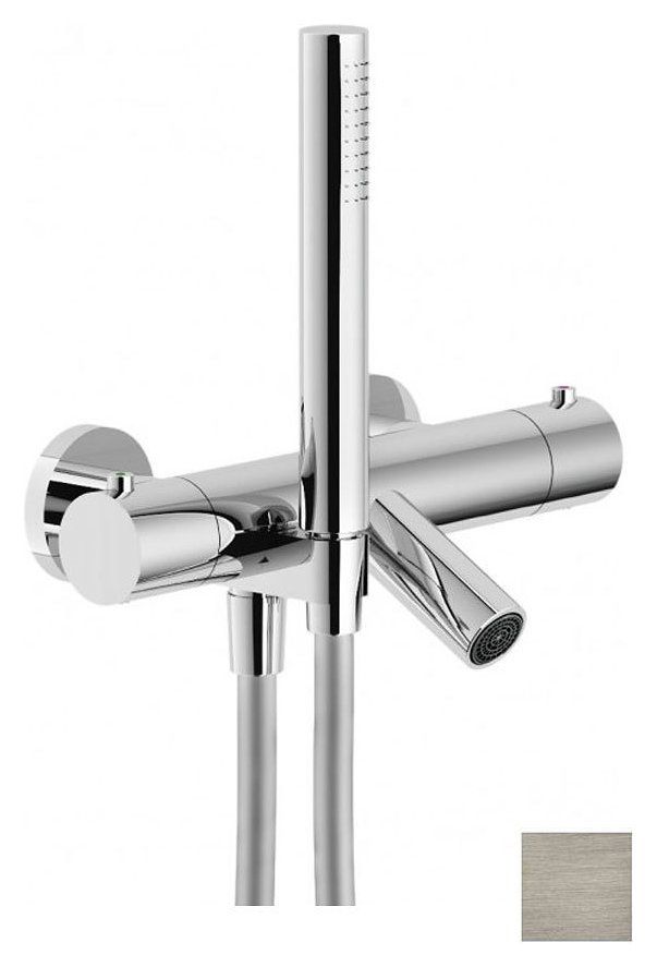 Термостат для ванни Nobili Live LV00010/2IX нержавіюча сталь